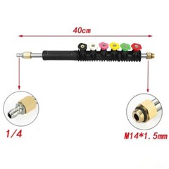 4000PSI High Pressure Washer Extension Wand Replace Lance Gutter Cleaner Nozzle