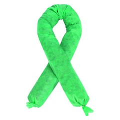 Condor Absorbent Sock,Green,4 gal.,PK4 35ZR56 Condor 35ZR56 3 in x 48 in