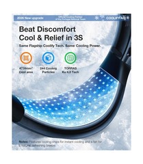 TORRAS COOLiFY Air 2026 Upgraded Neck Fan Air Conditioner, Dual-Airflow Pro C…