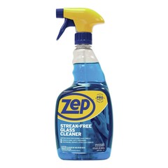 Zep Commercial ZU112032EA 32 oz Streak-Free Glass Cleaner – Pleasant Scent New