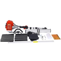 24×9″ 52CC 2 STROKE GASOLINE POWERED SNOW SWEEPER DRIVEWAY LAWNS SNOW CLEAN EPA