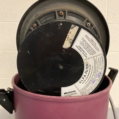 Minuteman Lead Vacuum Dry Only 6 Gal. Polyethylene 829117
