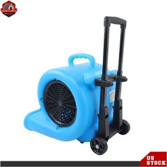 1.5HP 5000 CFM 3-Speed Air Mover Monster Floor Blower Carpet Dryers 115 Volt