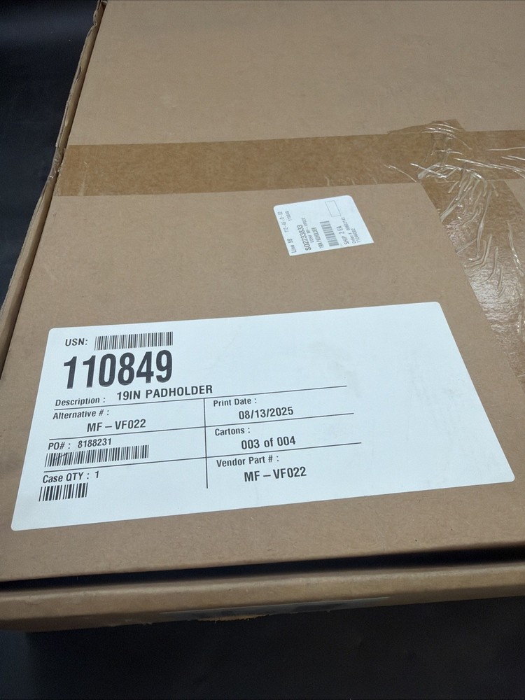 MF-VF022 19 Inch Pad Holder for Clarke CFP Pro 17/20 Viper Venom