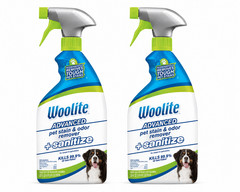 Woolite BISSELL 11521 Advanced Pet Stain & Odor Remover 22oz – 2 Pack