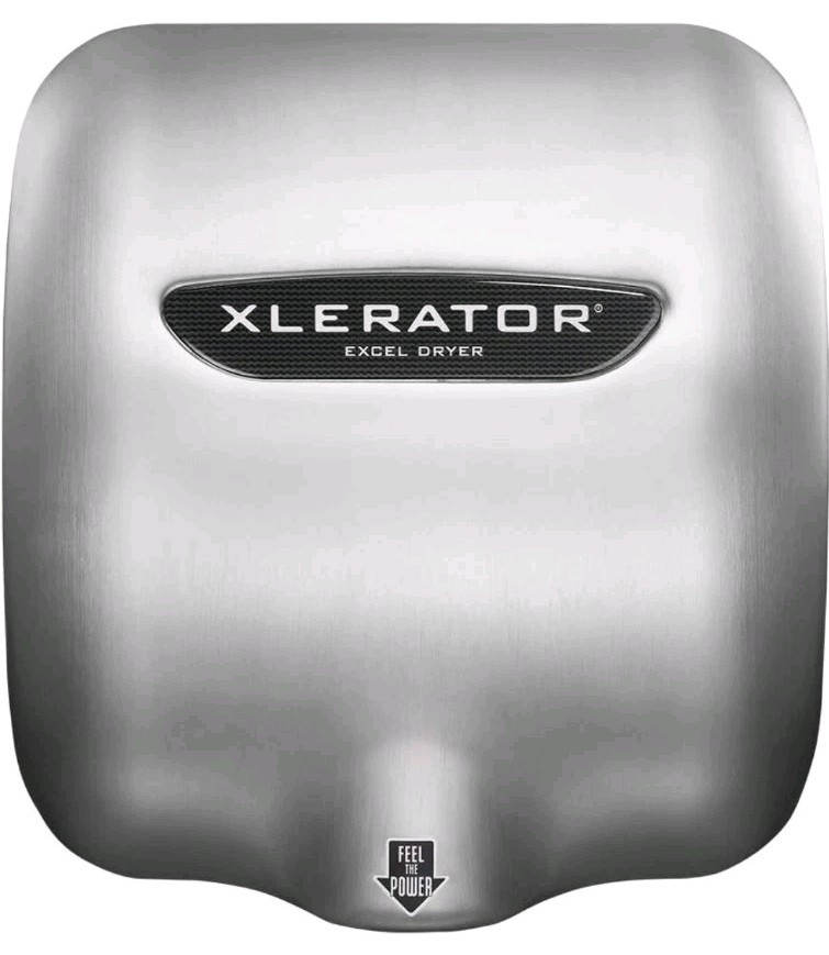 Excel Dryer XLERATOR Automatic Hand Dryer – Brushed Stainless Steel (XL-SB)