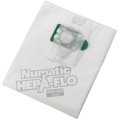 Nacecare NVM 4BH HEPA Flo Bags for 900 Model Wet/Dry Vacuums