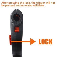 FIXFANS Pressure Washer Gun, Compatible with Some One Piece Set, Black