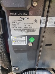 DAYTON 56NU90 Floor Scrubber, Walk-Behind, Disc Deck, 30 Inch Cleaning Path