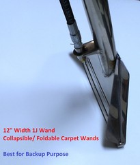 12″ Wand 1 Jet Collapsible Foldable Carpet Wand – Best Backup Wands – Powrflite