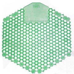 Fresh Products 3WDS60CME Wave 3D Urinal Deodorizer Screen, Green, Cucumber Melon