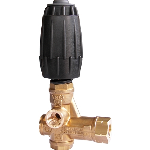 VRT3 Adjustable Unloader for Pressure Washer Pump 4500 PSI (Black) EZ Start