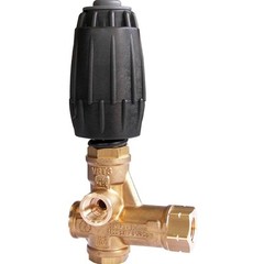 VRT3 Adjustable Unloader for Pressure Washer Pump 4500 PSI (Black) EZ Start