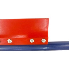 23.6″ Belt Conveyor Cleaner Mud Scraper Polyurethane Secondary Cleaning P-Shape