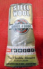 STEEL WOOL SUPER FINE GRADE FLEXIBLE ABRASIVE, #10120000 (LOT OF 5)