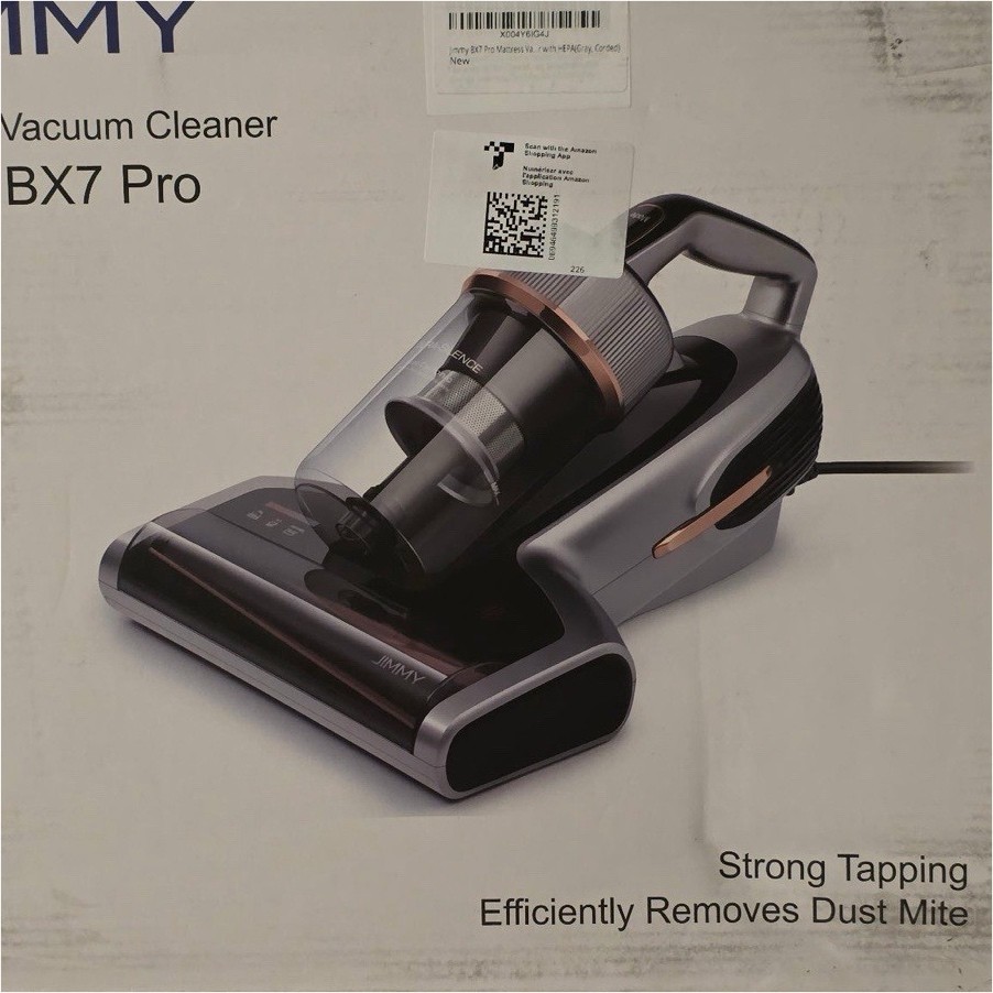 JIMMY Apollo BX7 Pro Dual-Cyclonic UV-C Light Dust Sensor Bagless Corded Vacuum