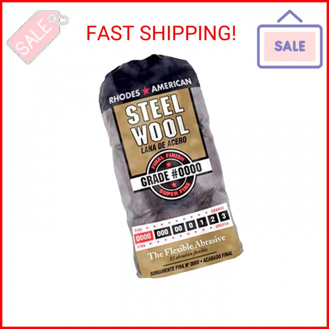 HOMAX PRODUCTS TV713206 #0000 Steel Wool Pad (12 Pads)