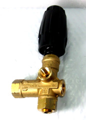 AR VRT3-3 0 Unloader Valve, W/EZ Start, 4500 PSI, 10.5 GPM, Black Spring