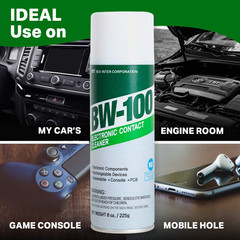 Non-Flammable Electronic Contact Cleaner Aerosol Spray- Safely Cleans Joycons, C