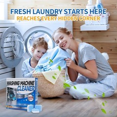 Luvoar Washing Machine Cleaner Tablets–24 Packs,Deep Cleaning Tablets For Pro