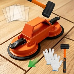 KUNVAST Floor Gap Fixer Tool to Fix a Floor, Vinyl Dual Suction, Orange