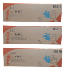 3-PACK WYPALL L30 Heavy Cleaning Towels in White [Pop-Up Box]