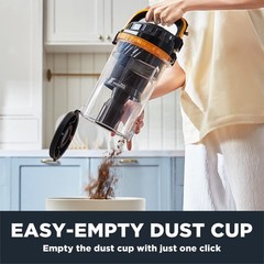 Eureka Powerful Upright Vacuum MaxSwivel Pro NEU350 with Pet Tool, Yellow