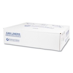 Inteplast Group S404814N 45 gal 14 microns Can Liner (25 Bg/Rl, 10 Rl/Ct) New