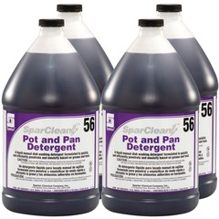 Case of 4 Gallons Spartan SparClean Pot & Pan Detergent 56