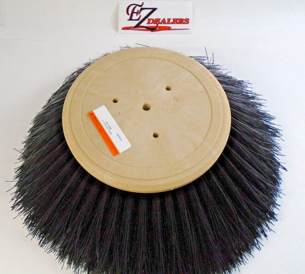 Malish 21-1006 11″ 2 S.R. Poly Side Brush Broom Floor Sweeper Fits Multiple