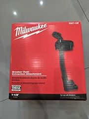 Milwaukee 5321-DE Breaker Dust Extraction Attachment – NEW IN BOX!