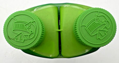 (3) GREEN GOBBLER DRAIN CLOG DISSOLVER 31 OZ EACH, NEW + DUSTY CONTAINER