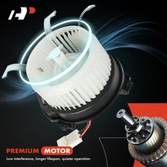 A-Premium Rear Hvac Heater Blower Motor Compatible Honda Pilot 2003-2008 Acura