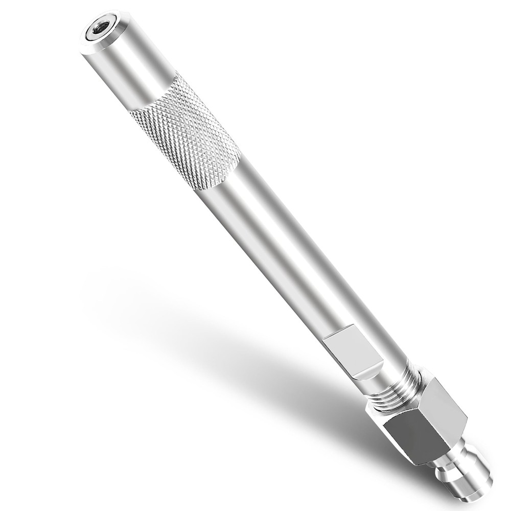 TasuoX Pressure Washer Long Range Chemical Nozzle, 1.2- 3.5 GPM, Silver