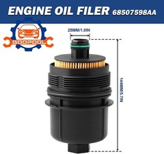 Oil Filter 68507598AA 6PCS for Jeep Wrangler Gladiator Ram