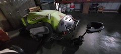 Green Machine 414RS Plaza Sweeper 220 Hours Great Condition and Operable