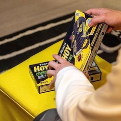 HOY Trap A Roach – 10 Traps [2 Pack] Baited Glue Traps, Great for Home…