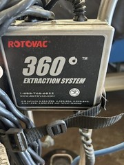 Rotovac 360i and cfx continuous flow extractor For grout and carpet cleaning