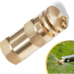 Boomless Spray Nozzle kit 1/2 inch FPT #20 Orifices 90° 180° Caps 5.9 GPM 40 PSI
