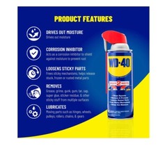 Wd-40 Multi-Use Lubricant With Smart Straw 2-Way Sprayer,
