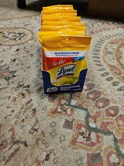 Free Shipping Lysol To Go Disinfecting Wipes Lemon Lime Scent 12pk Display Box