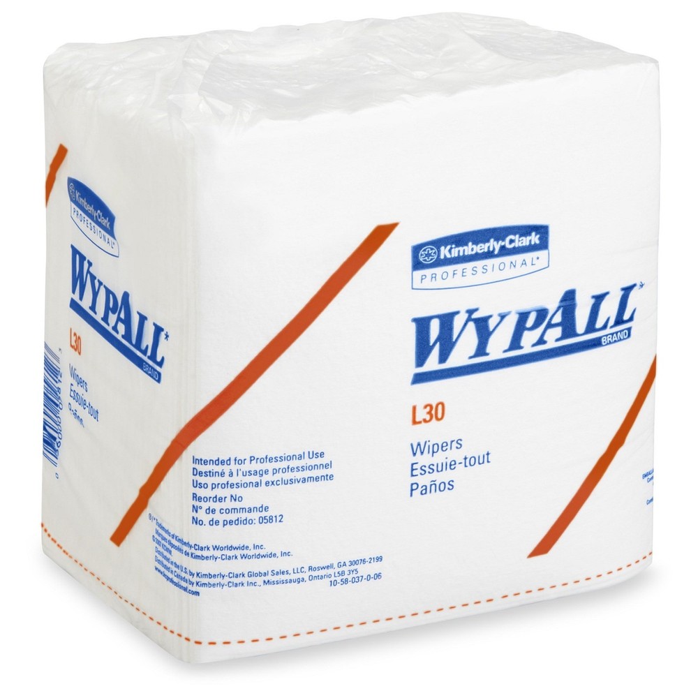 Wypall Kimberly-Clark Professional L30 1 Count (Pack of 90), White