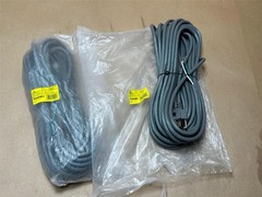 2x Pack Sanitaire E Upright Vacuums 50′ 3-Prong Power Cord – Grey Titanium – NEW