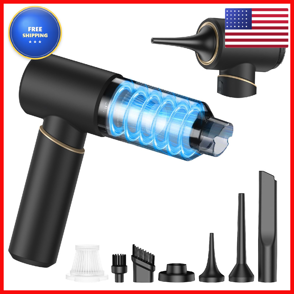 Bsrco Brushless Handheld Vacuum 15000Pa Strong Suction Cordless Car Vacuum 2