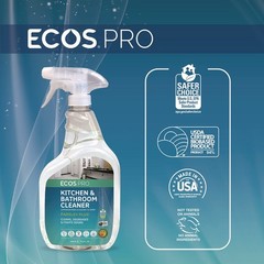 ECOS PRO PL97466CT Parsley Plus All-Purpose Kitchen/Bathroom Cleaner (6/CT) New