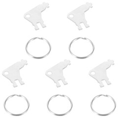 5 Pcs Commercial Paper Towel Dispenser Keys Holder Toilet Stand