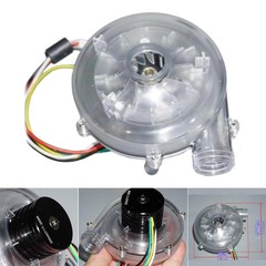Mini Brushless Motor Fan DC Brushless Motor Blower 12V-24V 3 Phase Compact