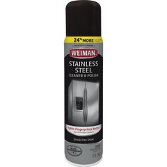 Weiman 12 Oz. Aerosol Stainless Steel Cleaner & Polish 02 Pack of 6 Weiman 02
