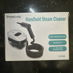 Primiorix Handheld Steam Cleaner TC-SC-006 110V 2500W 1600mL High Temp
