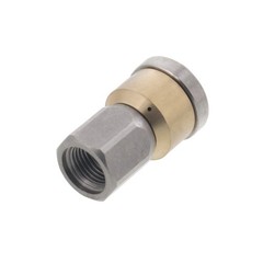 Erie Tools Rotating 1/8″ Sewer Jetter Nozzle for Drain Cleaning 4.5 Orifice